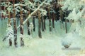 forêt en hiver Isaac Levitan